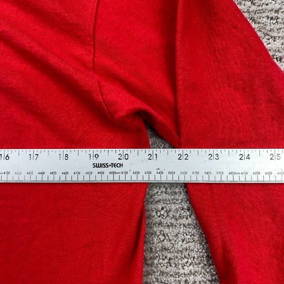 Vintage Belton Shirt Men Large L Red S. Padre Island Texas Sailboats Dolphins - Picture 14 of 15